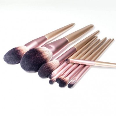 2021 Custom Personalized Logo Private Label Colorful Wholesale Professional Bling Luxury Makeup Brushes