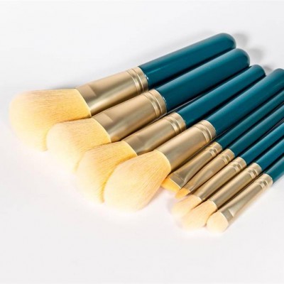 Personalized Custom Logo Colorful Cute Rose Gold Professional Bling Luxury Private Label Makeup Brushes