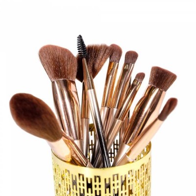 High Quality Custom Professional Wooden Handle Goat Hair Makeup Brush Eye Shadow Private Label Cosmetic Tool Kit Make Up Brush