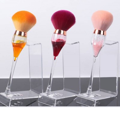 Professional Mini Small Yellow Red Wine Glass-shaped Makeup Brush Other Foundation Cosmetic Eye Make Up Brushes Wholesale