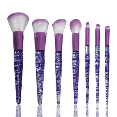 High Quality Supplier Unique Pier Masking Foundation Brush Natural Wools Large Area Powder Brush Makeup Brush Set